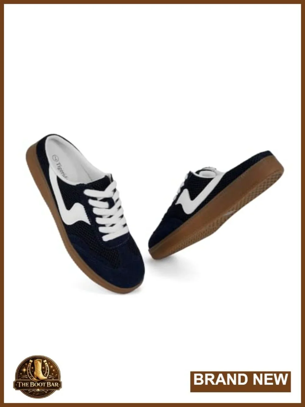 Mesh Mule Sneakers Women Casual Tennis Shoes Pull-On Lightweight